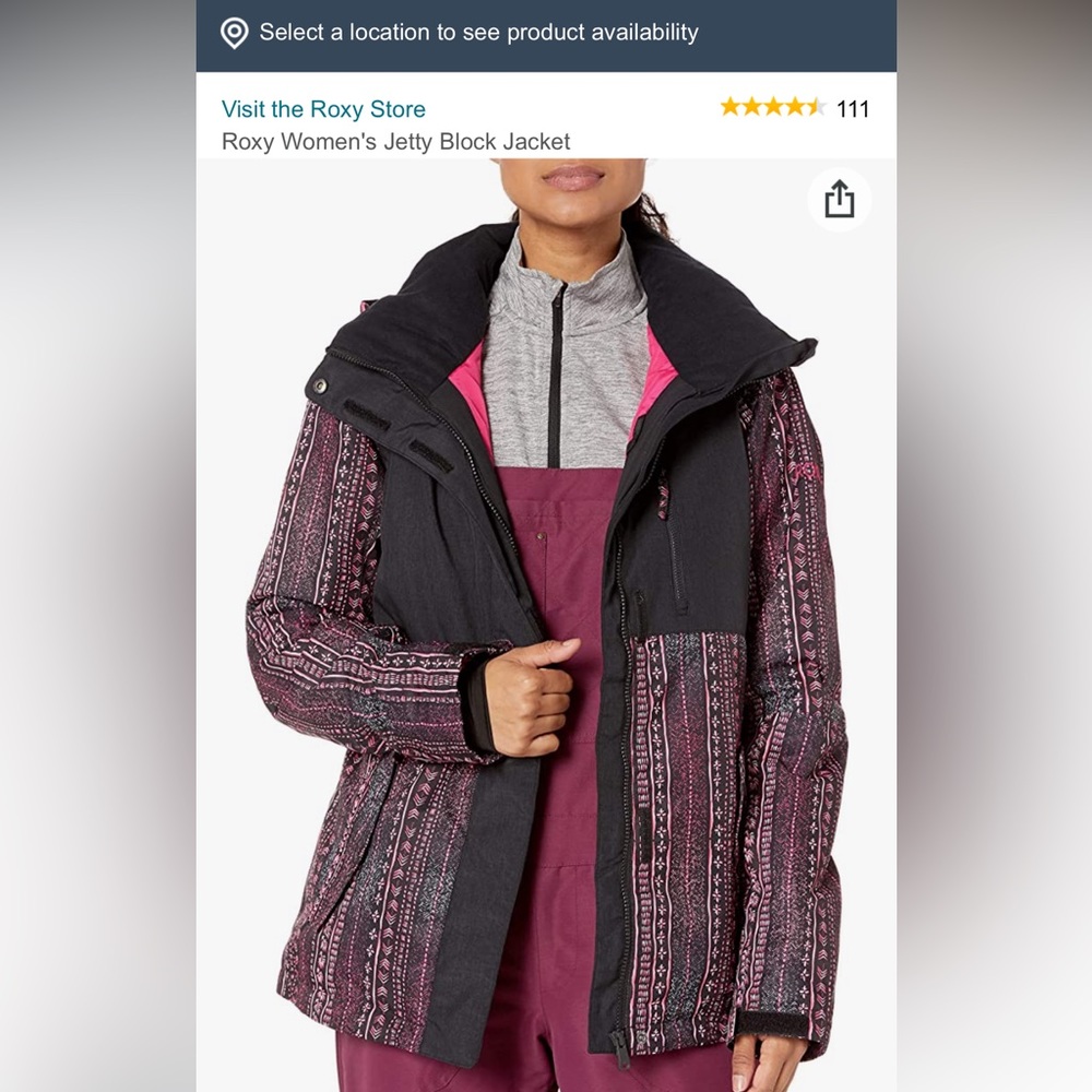 Roxy Ski Jacket (XS)